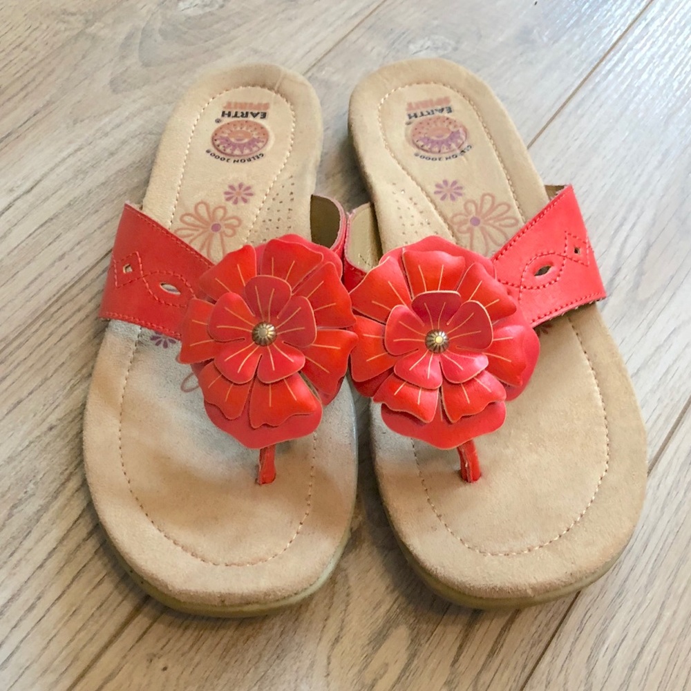 👟🌸 Earth Spirit Comfort Sandals Sz Ladies 9